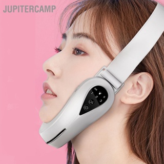 JUPITERCAMP V Face Shaping Massager รีโมทคอนโทรล Bluetooth Double Chin Reducer เครื่องยกกระชับใบหน้าอัจฉริยะสำหรับบ้าน