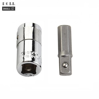 ⭐24H SHIPING ⭐Drill Socket Adapter 1/4 Square Drive 25mm 2pcs For Impact Driver 2022 New