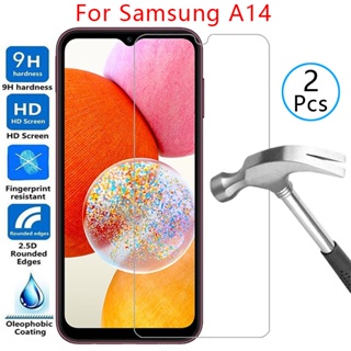เคสโทรศัพท์มือถือกระจกนิรภัย สําหรับ Samsung Galaxy A14 Samsumg galaxa14 a 14 14A 4G 5G 14