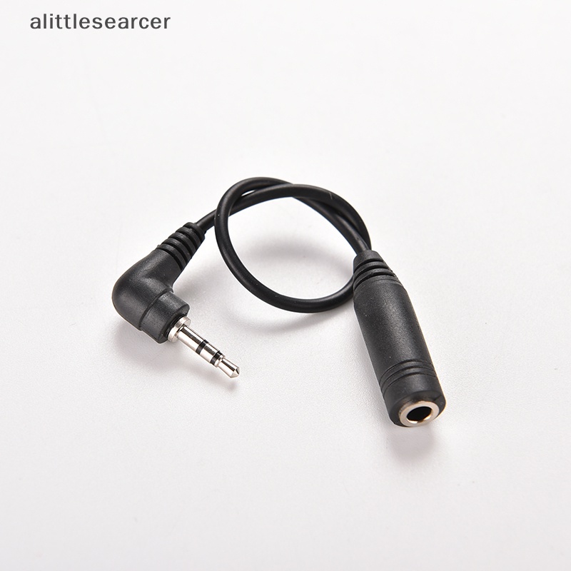 alittlesearcer-อะแดปเตอร์แปลงเสียงสเตอริโอ-aux-ตัวผู้-2-5-มม-เป็นตัวเมีย-3-5-มม