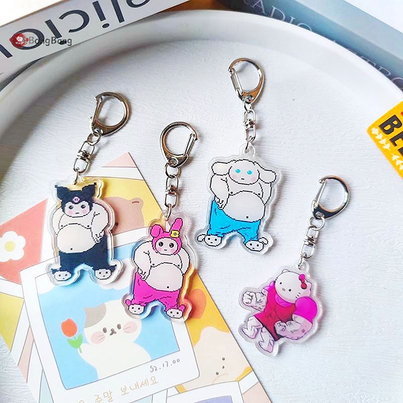 sanrio-abongbang-พวงกุญแจ-จี้การ์ตูน-melody-hello-kitty-kulomi-สําหรับห้อยกระเป๋าเป้สะพายหลัง-กระเป๋าหูฟัง