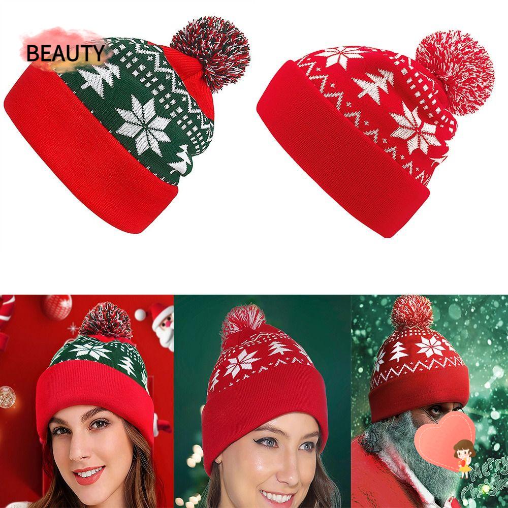 beauty-หมวกคริสต์มาส-ให้ความอบอุ่น-แฟชั่นฤดูหนาว