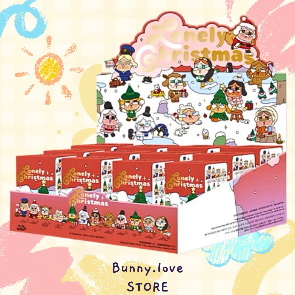 bunny-love-พร้อมส่งทันที-ของแท้100-ขายยกกล่อง-popmart-crybaby-crybaby-lonely-christmas-series