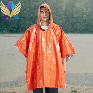 [Anifcas.th] เสื้อกันฝนฉุกเฉิน มีฉนวนกันความร้อน แบบใช้แล้วทิ้ง