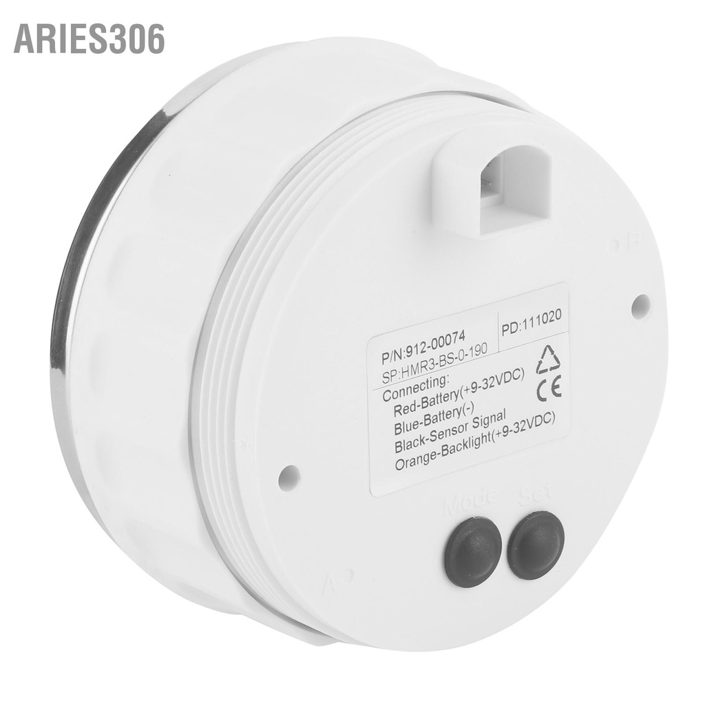 aries306-เครื่องวัดมุมหางเสือเรือ-85-มม-ip67-กันน้ำ-ไฟพื้นหลังหลายสี-ปรับทิศทางได้-9-32v