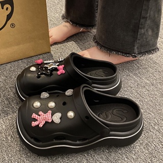 Eternity    รองเท้าแตะ รองเท้าแฟชั่น สะดวกสบาย ฟชั่น ด้านล่างหนา 2023 ใหม่  Korean Style สไตล์เกาหลี พิเศษ Beautiful B98G1B5 36Z230909
