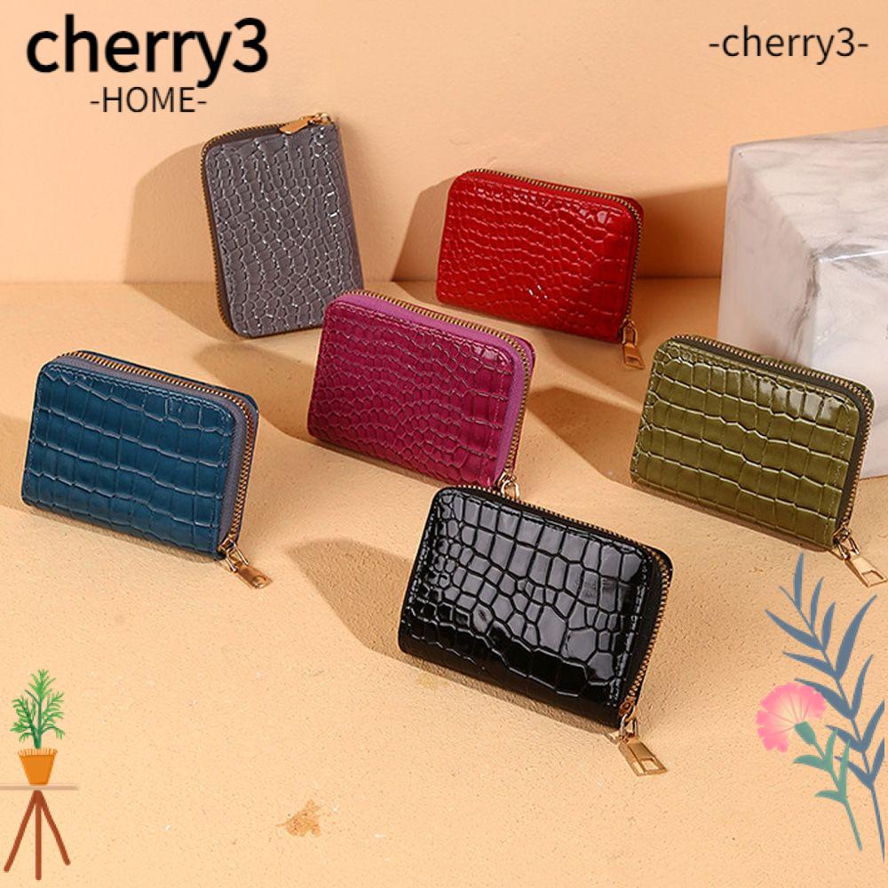 cherry3-กระเป๋าสตางค์-กระเป๋าใส่บัตรเครดิต-หนัง-pu-สไตล์ออร์แกน