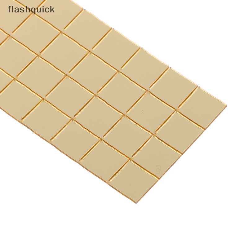 flashquick-สติกเกอร์กระจกโมเสค-ทรงสี่เหลี่ยม-ขนาดเล็ก-มีกาวในตัว-1-ม้วน-สําหรับตกแต่งบ้าน-ห้องน้ํา-diy