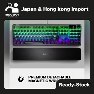 [Ready Stock]SteelSeries Apex Pro RGB Omnipoint Mechanical  Gaming Keyboard (64626)