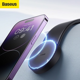 Baseus ที่วางโทรศัพท์ในรถยนต์ แบบแม่เหล็ก สากล สําหรับ i-Phone 14 13 12 Pro ขาตั้งโทรศัพท์ในรถ รองรับคลิปยึด Magsafe Holder