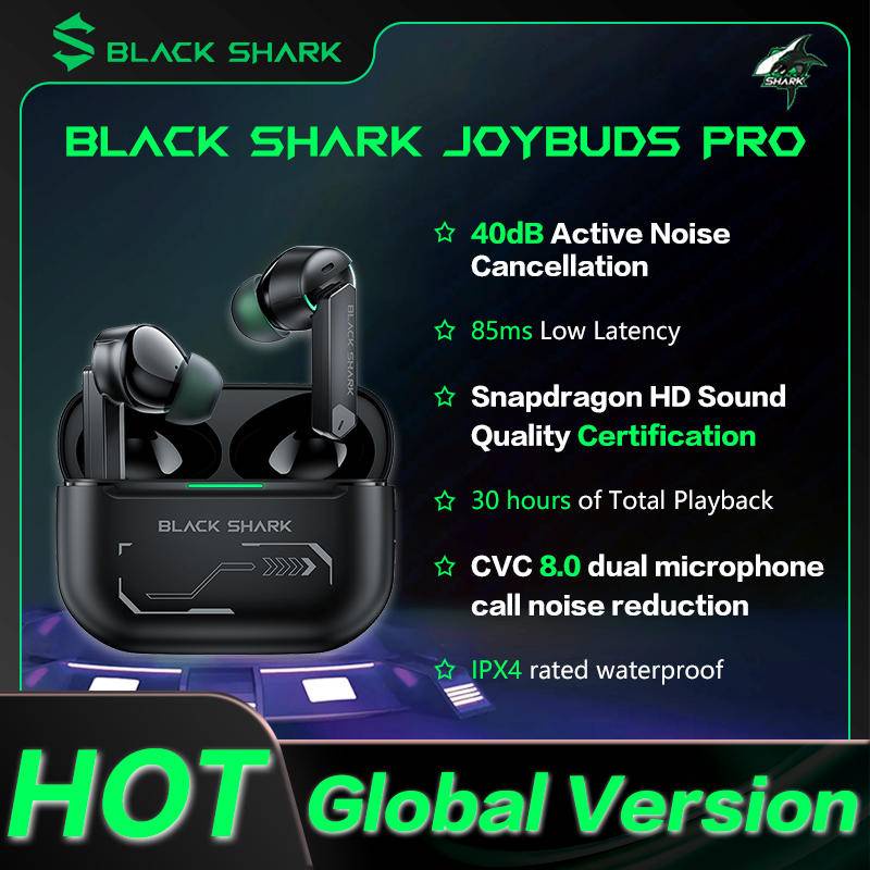 Black Shark JoyBuds Pro ANC TWS หูฟังเกมมิ่ง บลูทูธ 5.2 14.2 มม. ชาร์จ ...