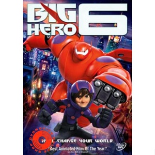 DVD Big Hero 6 บิ๊ก ฮีโร่ 6 (เสียง ไทย/อังกฤษ ซับ ไทย/อังกฤษ) DVD