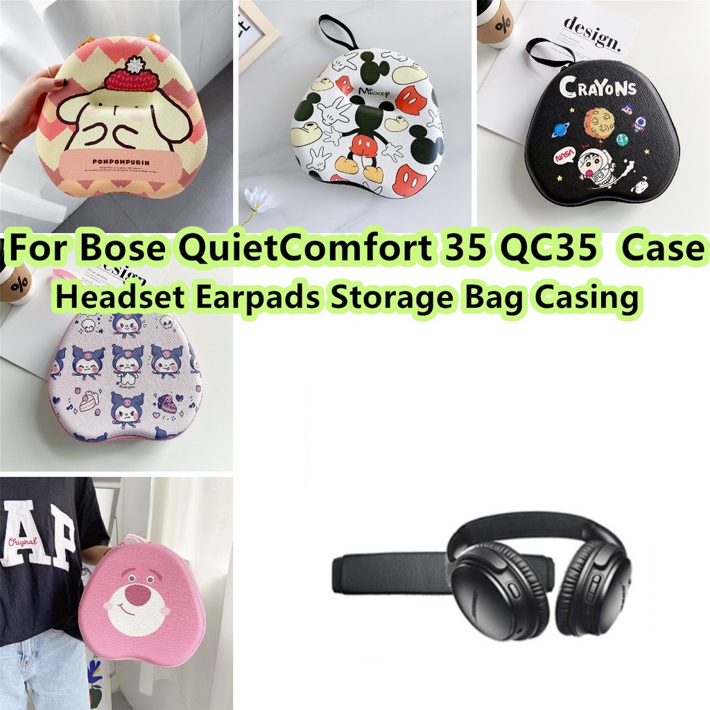 คุณภาพสูง-กล่องเคสหูฟัง-ลายการ์ตูนกระต่าย-สุนัข-สําหรับ-bose-quietcomfort-qc35-bose-quietcomfort-35