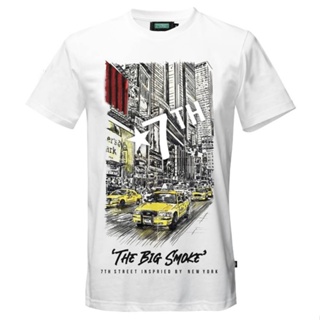 พร้อมส่ง ผ้าฝ้ายบริสุทธิ์ 7th Street เสื้อยืด รุ่น TBS001 ผลิตจากผ้า Cotton USA T-shirt