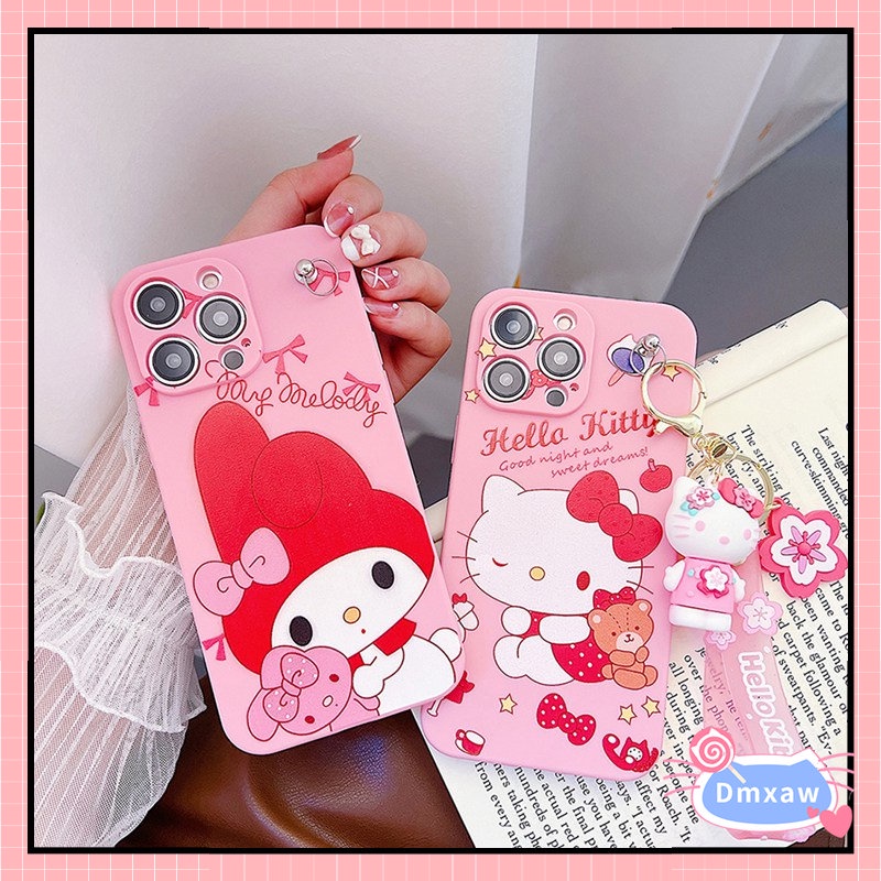 เคสโทรศัพท์มือถือ-ลายการ์ตูนเฮลโลคิตตี้-เมโลดี้-สําหรับ-samsung-galaxy-s10-4g-s10-s9-s8-plus-s10-s9-s8-s10e-s7-edge-a8-plus-a9-a8-a7-2018-a6-plus-2018-j8-2018-a7-a5-2017