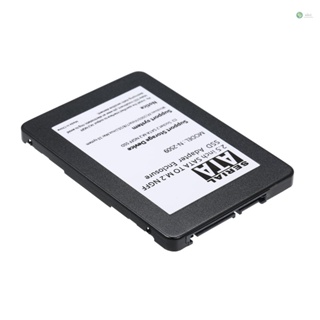 [พร้อมส่ง] อะแดปเตอร์การ์ดโลหะ SSD Enclosure M.2 NGFF SSD เป็น 22Pin 2.5 นิ้ว 2280 SATA สูง 7 มม. สีดํา