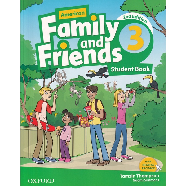 bundanjai-หนังสือเรียนภาษาอังกฤษ-oxford-american-family-and-friends-2nd-ed-3-student-book-p