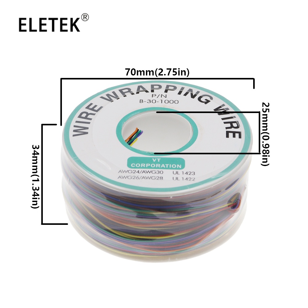 สายเคเบิลพันสายไฟ-250-เมตร-30-awg-b-30-1000-awg30-8-สี