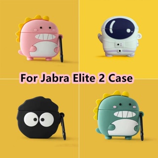 【พร้อมส่ง】เคสหูฟัง แบบนิ่ม กันกระแทก ลายการ์ตูน สําหรับ Jabra Elite 2 Jabra Elite 2