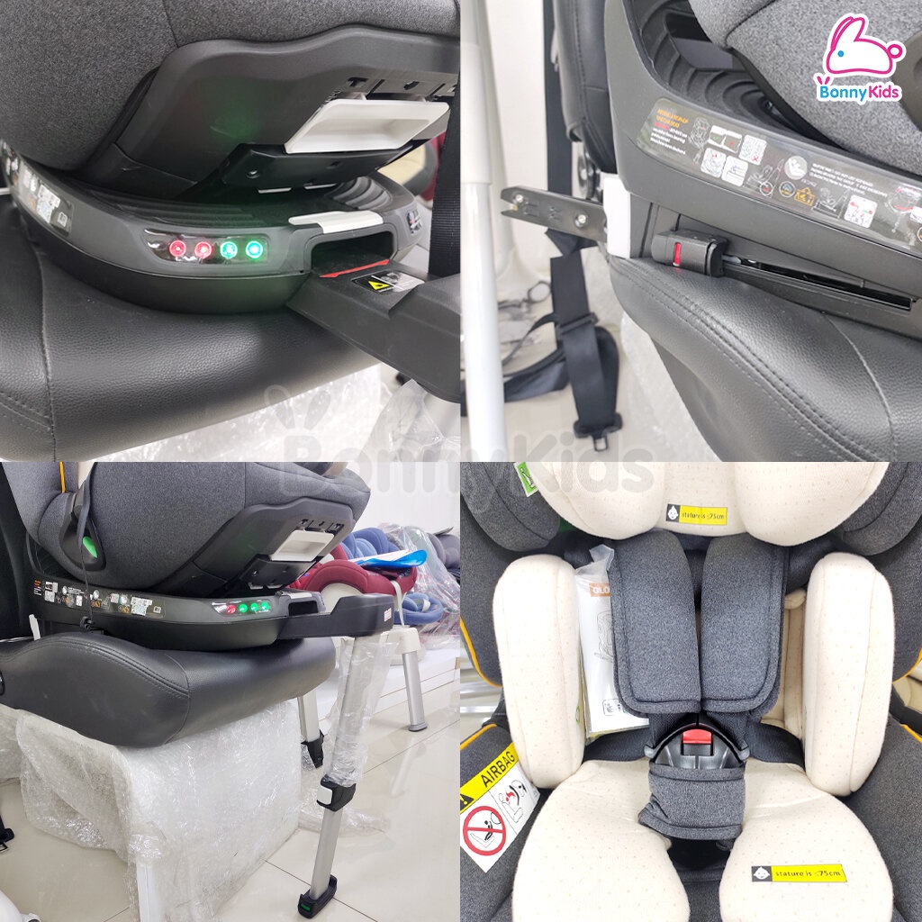 15522-glowy-โกลวี่-glowy-i-orbitta-carseat-คาร์ซีทมาตรฐานความปลอดภัยใหม่ล่าสุดของยุโรป-i-size-สำหรับเด็กที่มีส่วน