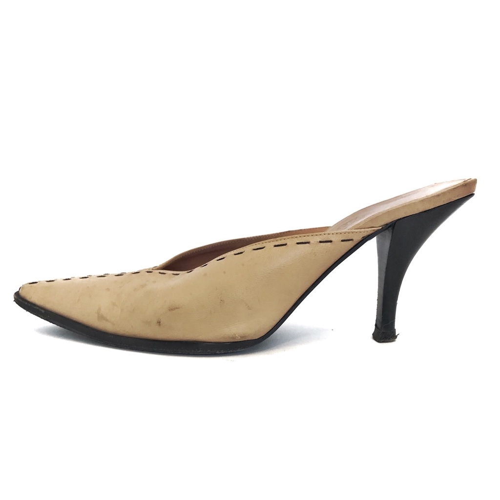 Sunburst Hermes Winged Leather Spats