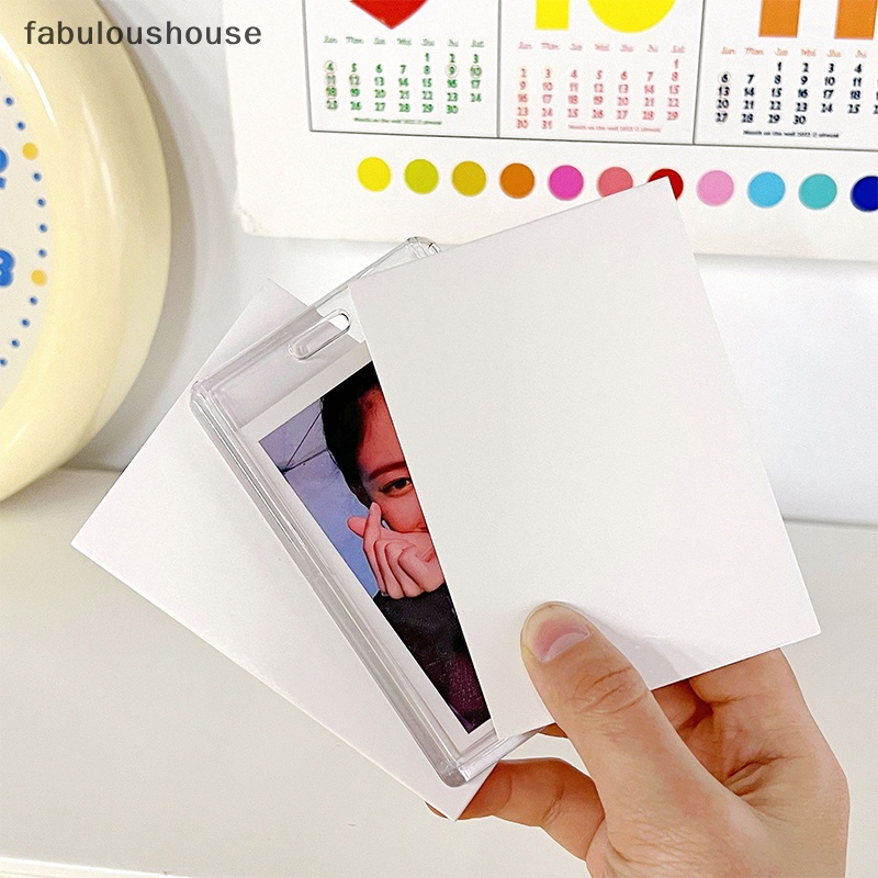 fabuloushouse-ใหม่-กระดาษคราฟท์-กระดาษแข็ง-สองด้าน-ขนาดเล็ก-สีขาว-สําหรับทําการ์ด-งานฝีมือ-diy-10-ชิ้น
