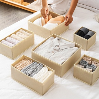 Non-woven storage organization Open drawer organization folding storage