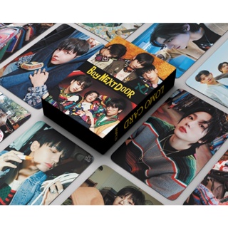 55 ชิ้น / กล่อง BOY NEXT DOOR WHO! โปสการ์ดอัลบั้มรูปภาพ Lomo Cards BOYNEXTDOOR Kpop