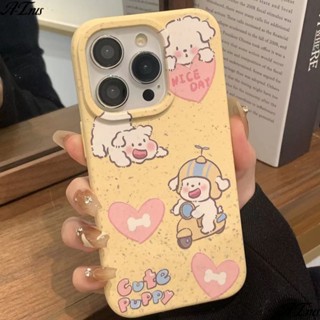 เคสโทรศัพท์มือถือ ลายการ์ตูนลูกสุนัขน่ารัก กันกระแทก สําหรับ Apple Iphone 11 12 78 1314pro S9PE