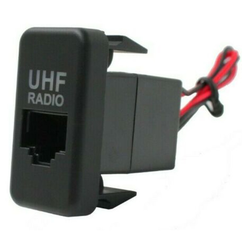 แผงสวิตช์วิทยุ-uhf-พร้อมไฟ-led-สีฟ้า-สําหรับ-toyota-hilux-rj45-dysunbey