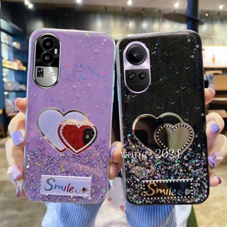 พร้อมส่ง ใหม่ เคสโทรศัพท์มือถือแบบนิ่ม ใส ลายดาว ท้องฟ้ากลางคืน สีสดใส สําหรับ OPPO Reno10 Pro+ Plus 5G Reno 10 Reno10Pro+ OPPO A78 NFC 4G 2023