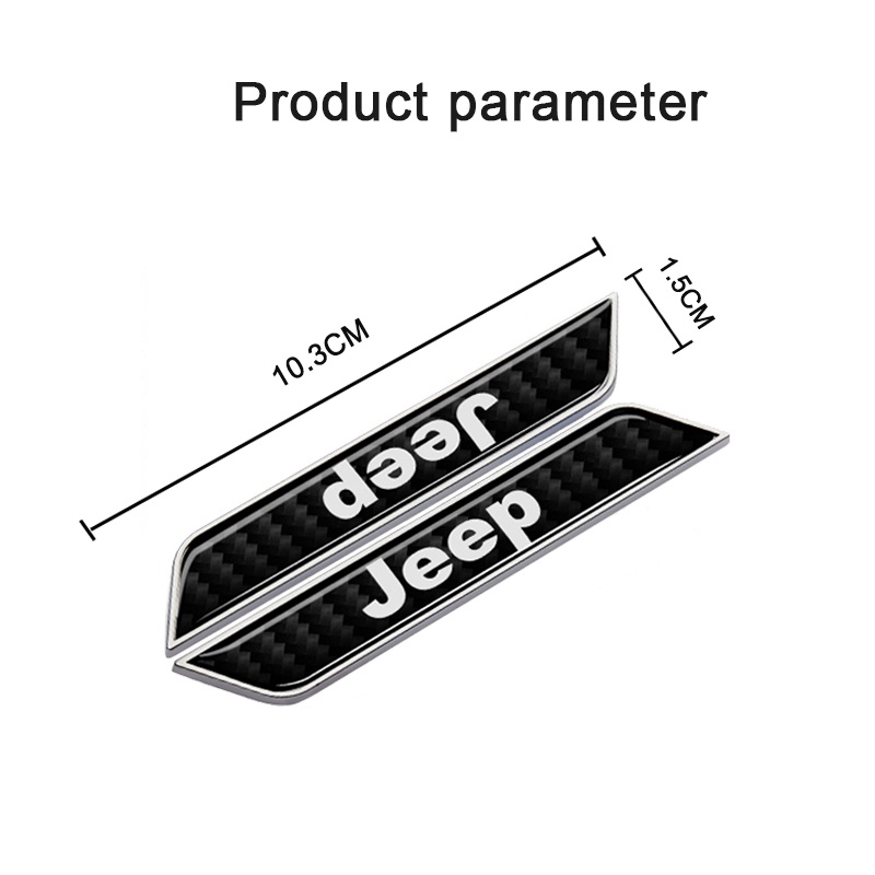 สติกเกอร์ตราสัญลักษณ์-jeep-grandcherokee-wrangler-cherokee-ขนาด-10-3x1-5-ซม-สําหรับตกแต่งรถยนต์-2-ชิ้น