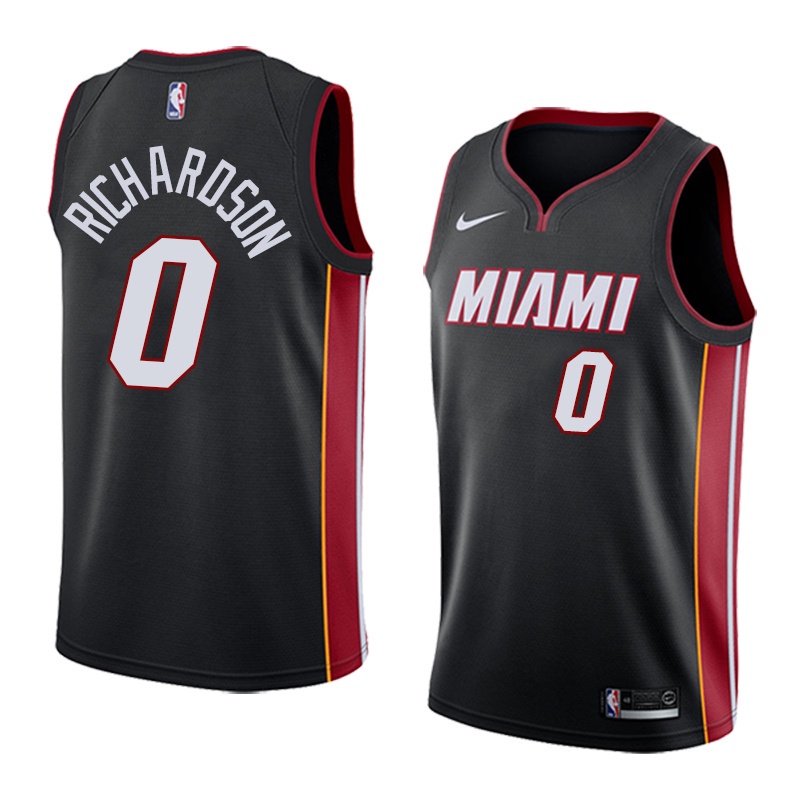 miami-heat-jersey-0-josh-richardson-เสื้อสเวตเตอร์ของเสื้อบาสเก็ตบอล-nba-jersey