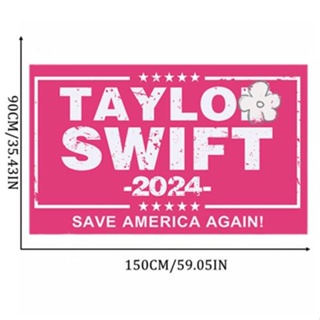 โปสเตอร์ธงชาติเบียร์ Taylor Swift 2024 3x5 นิ้ว G5P3
