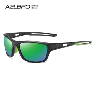 Aielbro ใหม่ แว่นตากันแดด เลนส์โพลาไรซ์ UV400 สําหรับผู้ชาย เหมาะกับการเล่นกีฬา ขี่จักรยานเสือภูเขา 2023
