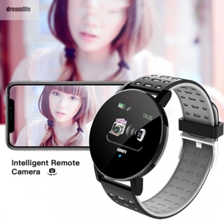 【DREAMLIFE】119PLUS smart watch sports pedometer heart rate blood pressure smart bracelet