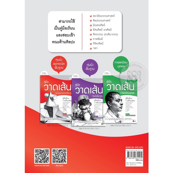 arnplern-หนังสือ-คู่มือวาดเส้น-หุ่นนิ่งเรขาคณิตพื้นฐาน