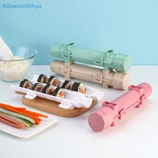 Adhyu แม่พิมพ์ทําซูชิ ข้าวปั้น ข้าวปั้น เบนโตะ แบบม้วนเร็ว สไตล์ญี่ปุ่น DIY 1 ชิ้น TH