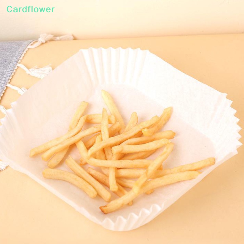 lt-cardflower-gt-แผ่นกระดาษรองหม้อทอดไร้น้ํามัน-ดูดซับน้ํามัน-แบบใช้แล้วทิ้ง-สําหรับเตาอบบาร์บีคิว