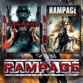 DVD Rampage คนโหดล้างโคตรโลก ภาค 1-2 DVD หนัง มาสเตอร์ เสียงไทย (เสียง ไทย/อังกฤษ | ซับ ไทย/อังกฤษ) DVD