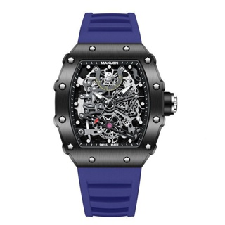 นาฬิกาข้อมือ สายซิลิโคน กันน้ํา ระดับไฮเอนด์ สไตล์นักธุรกิจ แฟชั่นสร้างสรรค์ สําหรับผู้ชาย