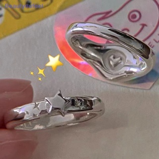 [Beautyoufeel] แหวนนิ้วมือ รูปดาวห้าแฉก สไตล์เกาหลี ฮาราจูกุ เครื่องประดับแฟชั่น สําหรับผู้หญิง