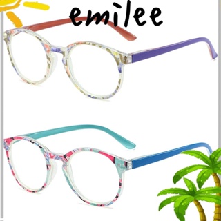Emilee แว่นตาอ่านหนังสือ กรอบเบาพิเศษ หรูหรา แบบพกพา สไตล์วินเทจ สําหรับผู้ชาย และผู้หญิง