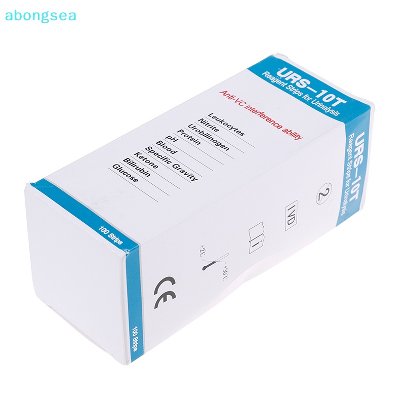 abongsea-urs-10t-แถบกระดาษทดสอบปัสสาวะ-100-แถบ-10-พารามิเตอร์