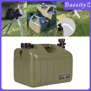 [Baosity2] ถังเก็บน้ํา ปลอด BPA 3 สีเขียว สําหรับตั้งแคมป์