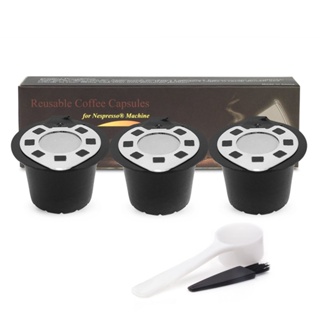Sale! 3PCS Reusable Coffee Capsule Pod Filter Tamper Dripper for Nespresso U