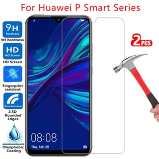 กระจกนิรภัยกันรอยหน้าจอ สําหรับ huawei p smart plus 2018 2019 psmart smar smat samrt 360