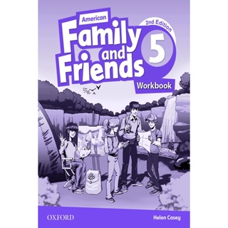 Bundanjai (หนังสือเรียนภาษาอังกฤษ Oxford) American Family and Friends 2nd ED 5 : Workbook (P)