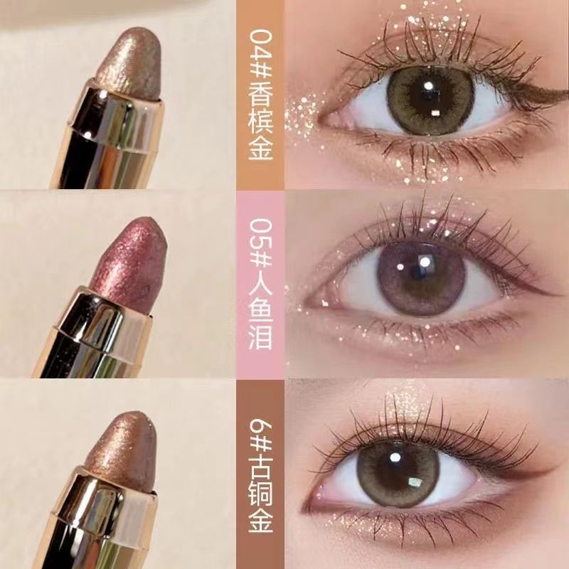 popular-style-of-douyin-recommended-by-li-jiaqi-lazy-eye-shadow-pen-waterproof-non-halo-high-gloss-silkworm-pen-without-makeup-off