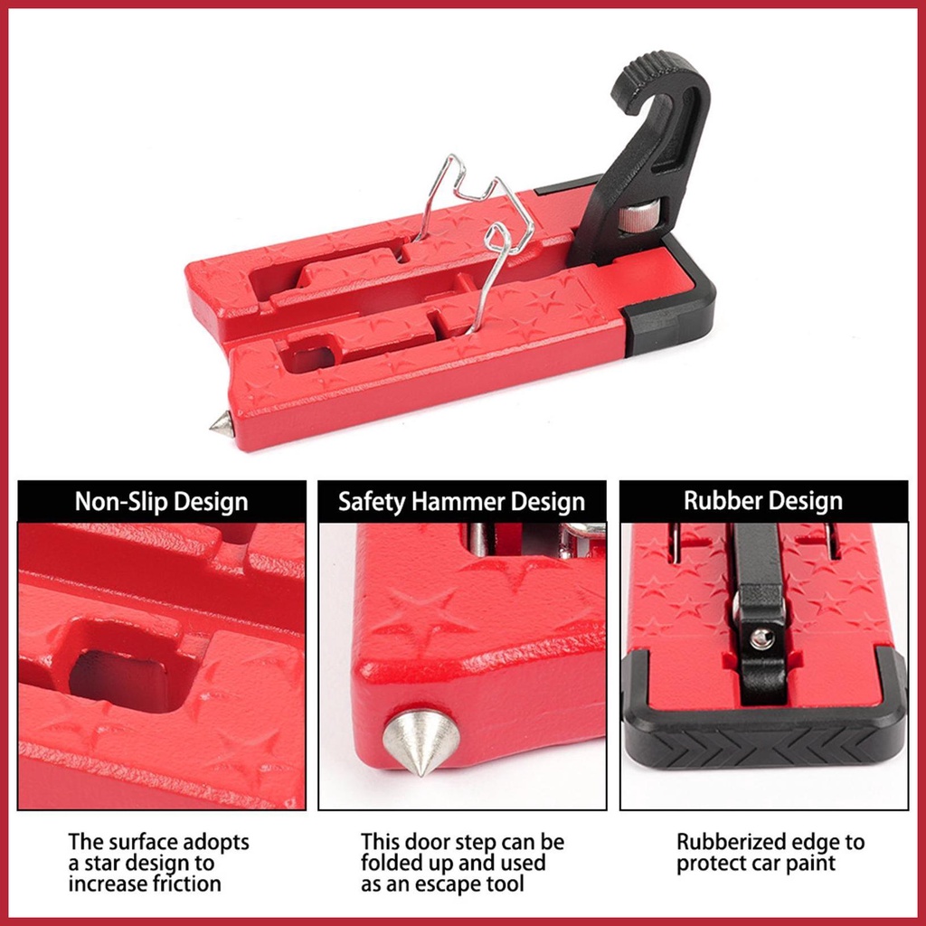 สลักประตูหลังคารถยนต์-แบบพับได้-อุปกรณ์เสริม-สําหรับกันสาดหลังคารถยนต์-bhsydth